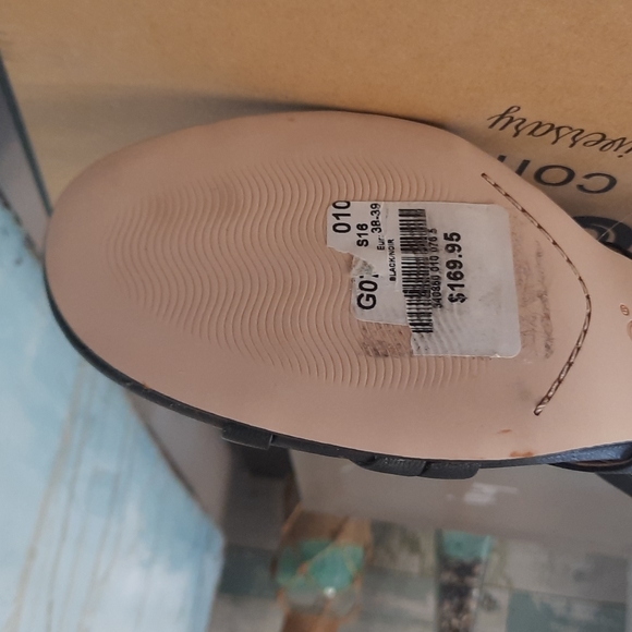 Corso Como genuine leather high quality sandals ! Gorgeous! New with box ! - Picture 8 of 9